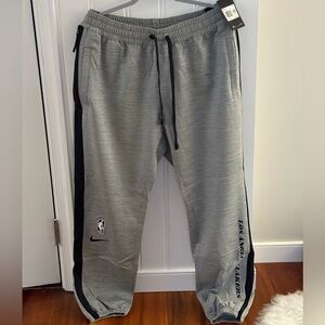 Nike lakers therma flex nba showtime warm-up sweatpants XXL